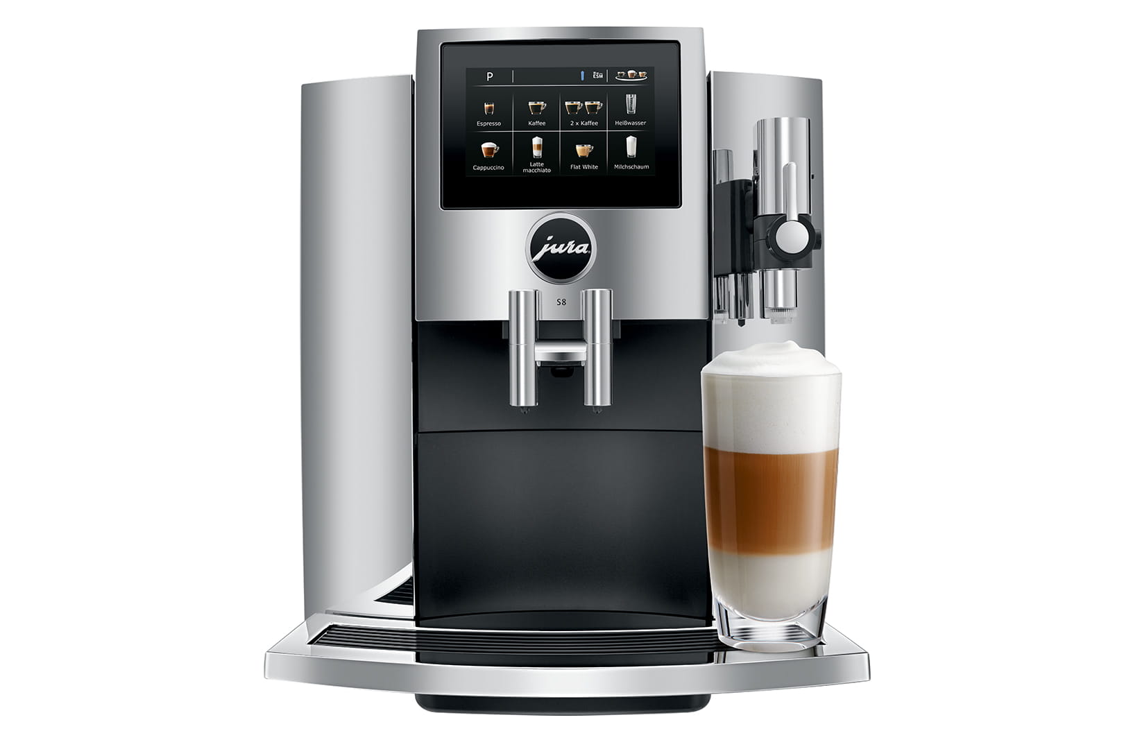 Machine espresso JURA S8 Chrome   - JURA - Machine à espresso - JU15212