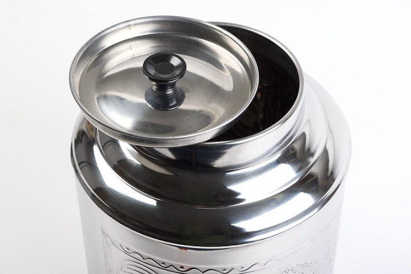 Jarre à thé en inox J2 - Camellia Sinensis - Thé et infusion - - La Guilde Culinaire