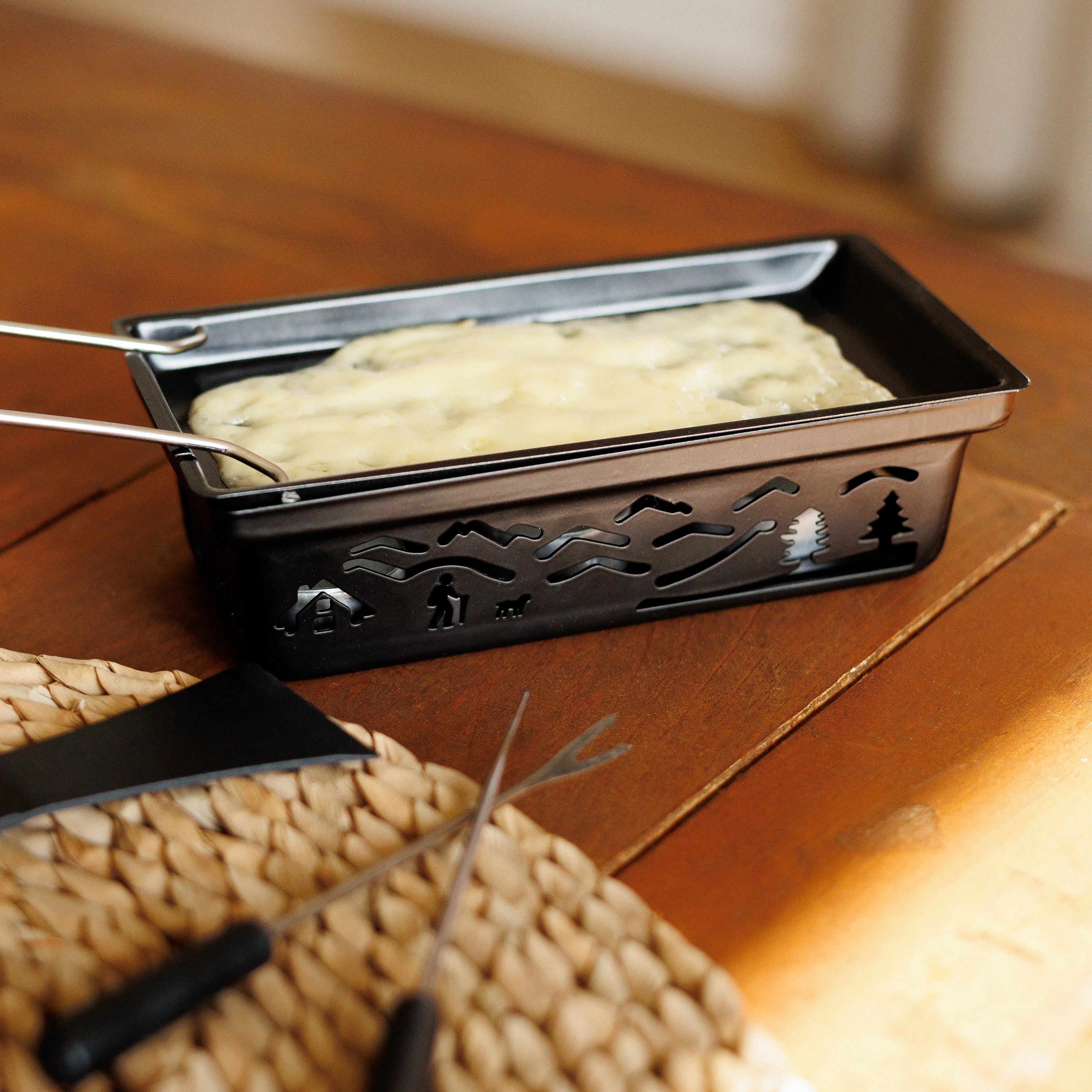 Set de raclette et fondue portable, Swissmar