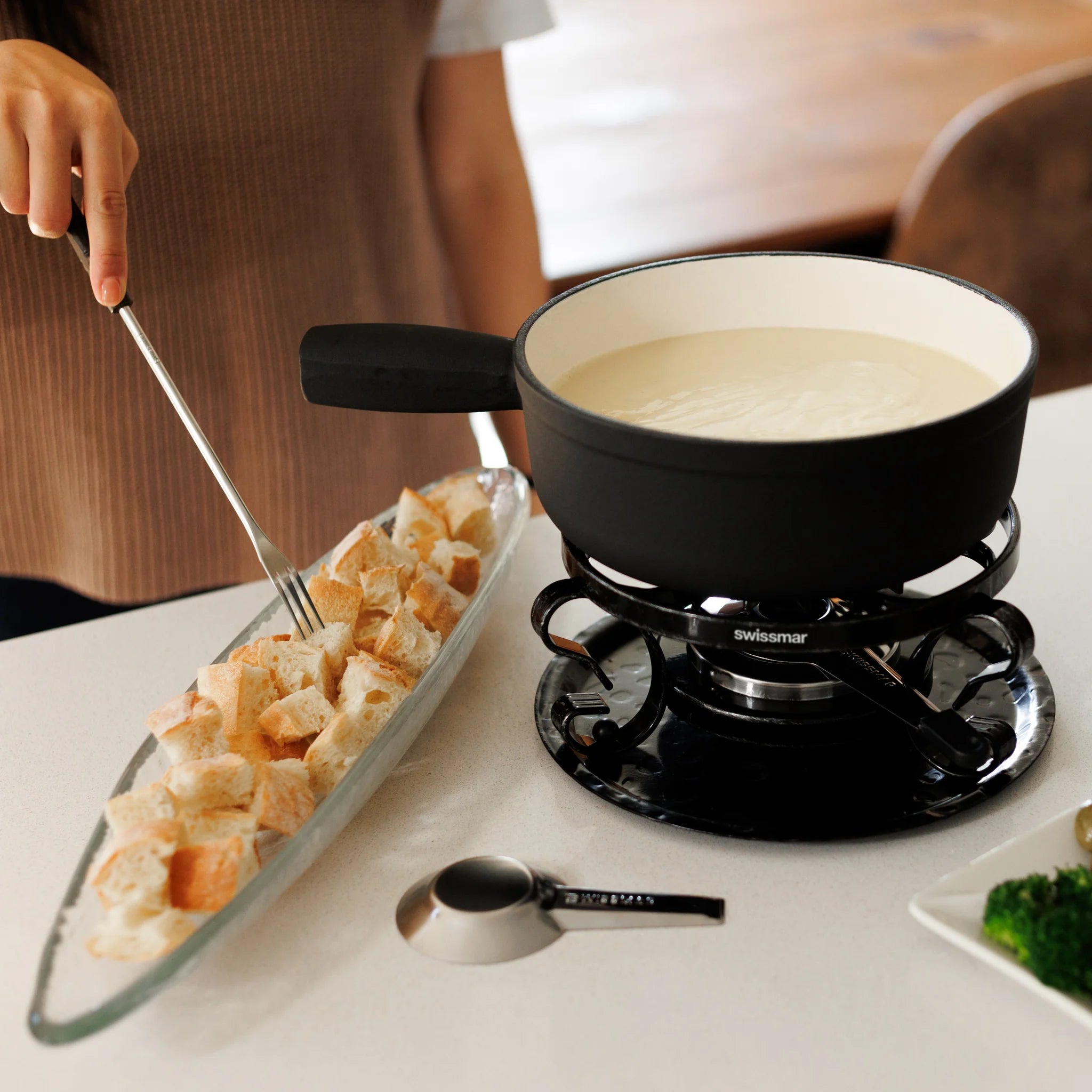 LUGANO Set à fondue - Swissmar - Service à fondue - - La Guilde Culinaire