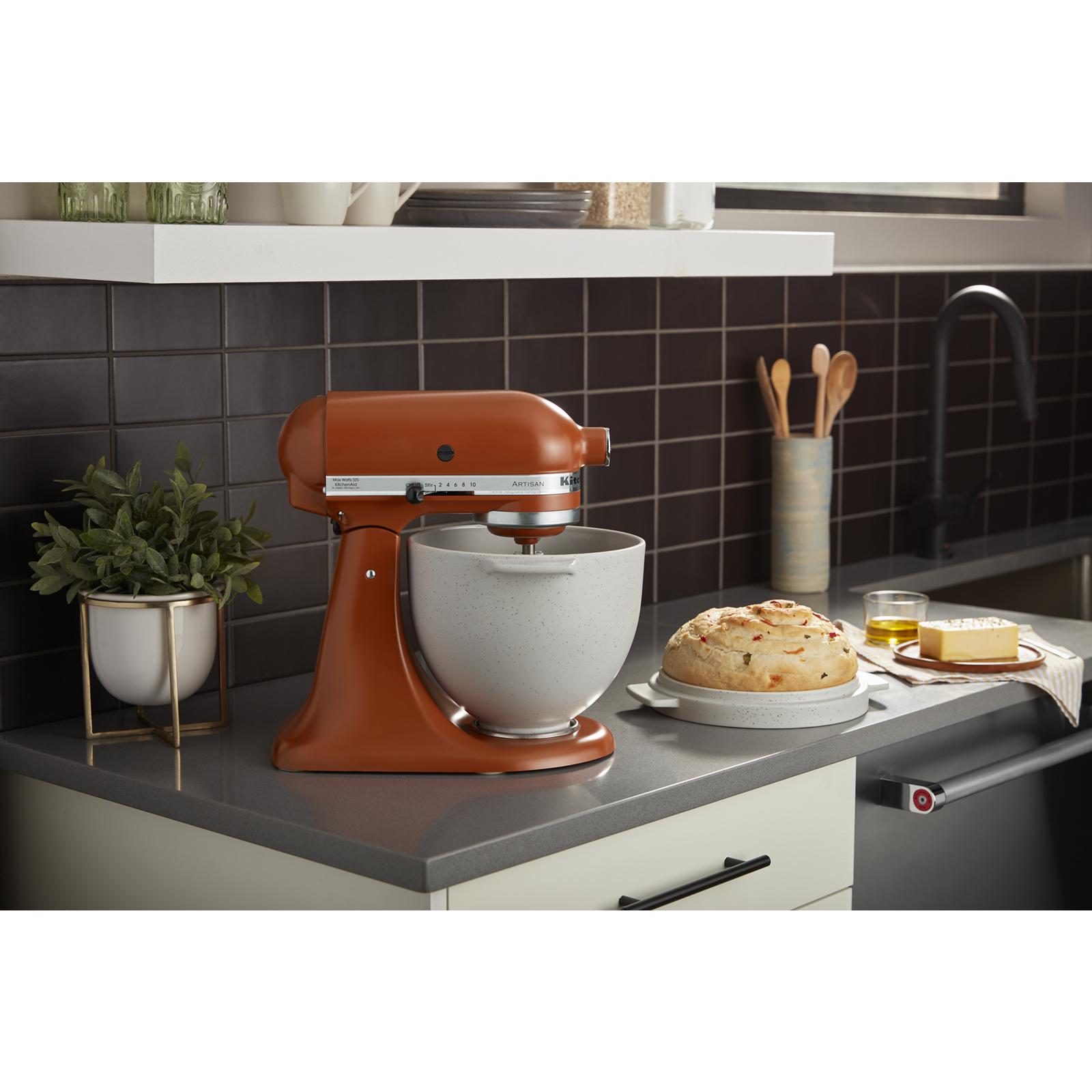 Batteur sur socle Artisan à tête inclinable de 5 pintes, KitchenAid Orange brûlée