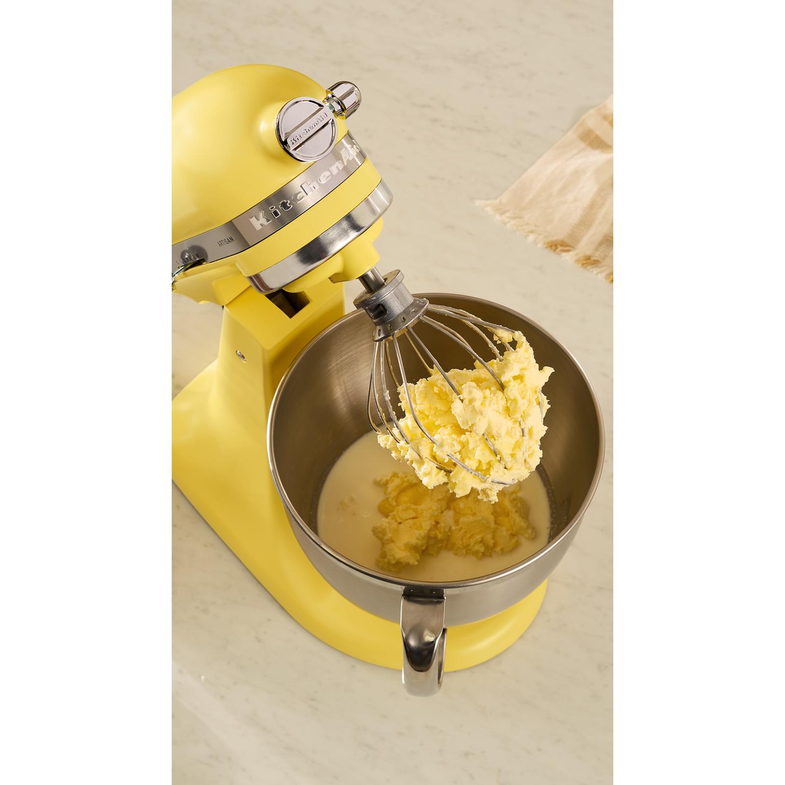 Batteur sur socle KitchenAid 4.7 L (5 pintes) la couleur de l’année 2025 - Beurre - Kitchenaid - Batteur sur socle - - La Guilde Culinaire