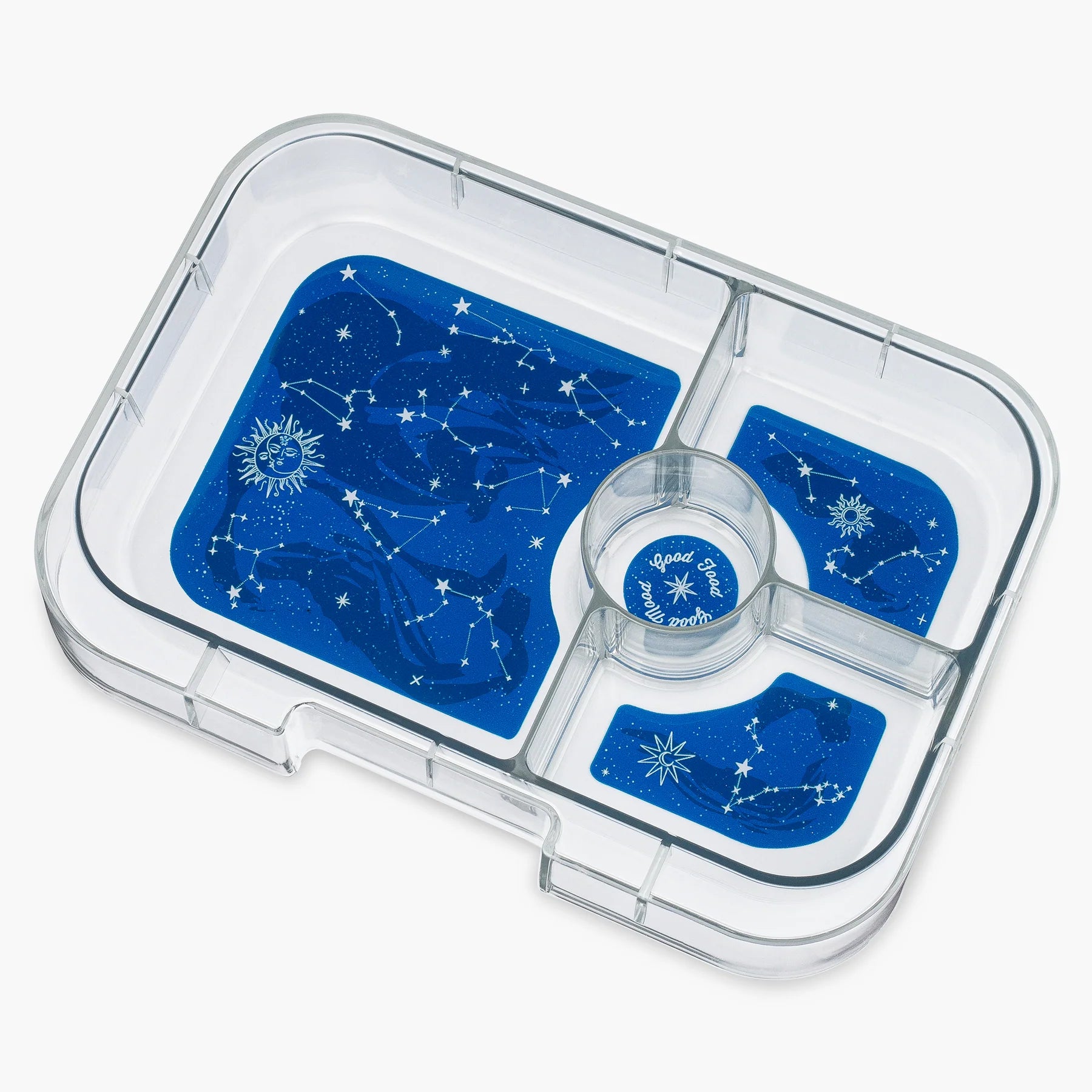 Yumbox – Panino –  Luna Aqua avec plateau Zodiac (4 compartiments)    - Yumbox - Boîte à repas - 
