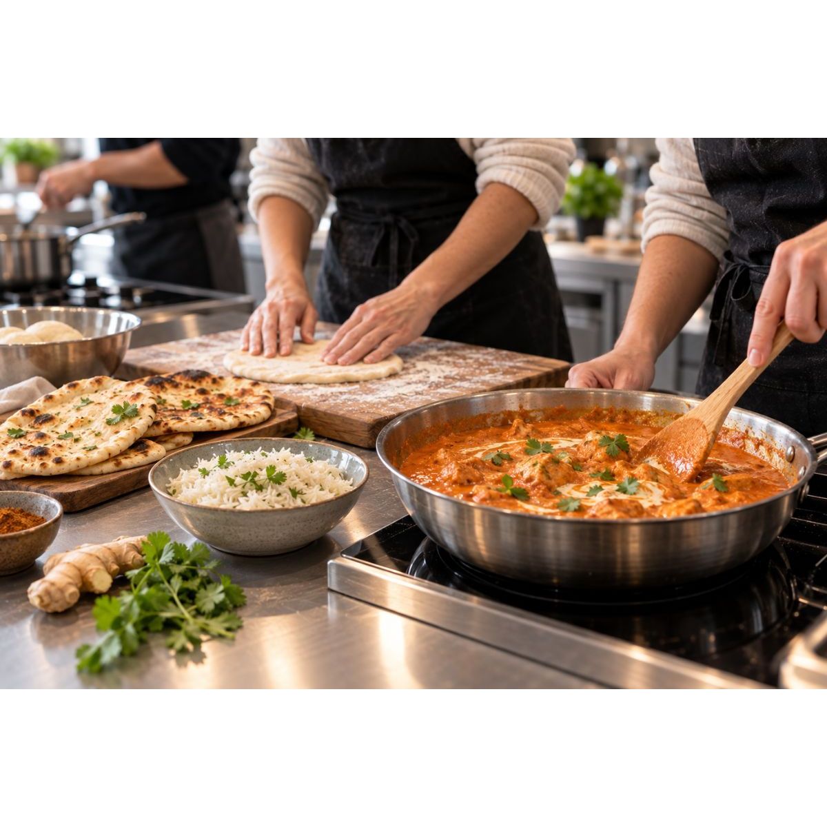 LA CUISINE INDIENNE - La Guilde Culinaire - Cours - Cours de cuisine - - La Guilde Culinaire