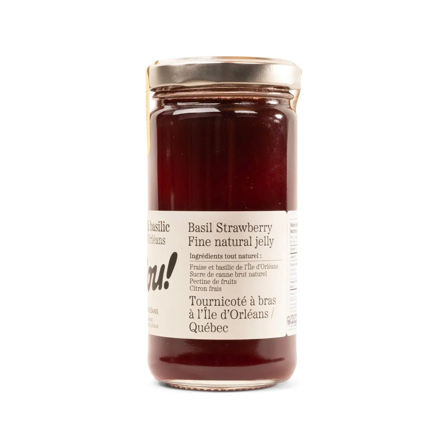 Confiture fraise d'été et basilic frais - Tigidou - Confiture - - La Guilde Culinaire