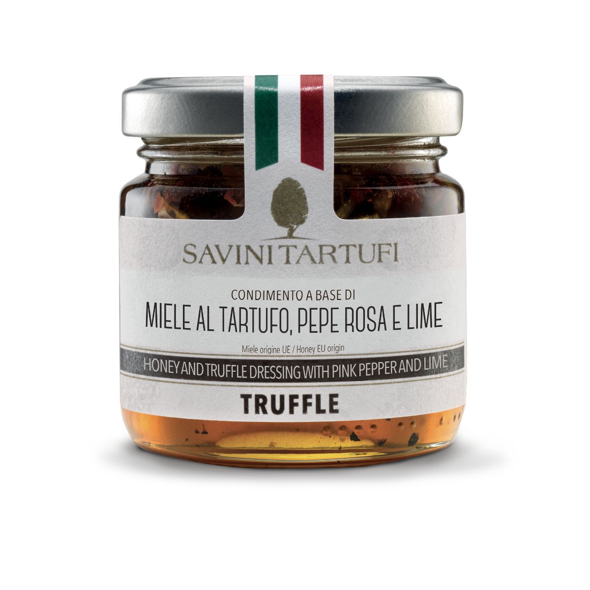 Condiment au miel et à la truffe, poivre rose et citron vert 120gr - Savini Tartufi - Sauce - - La Guilde Culinaire