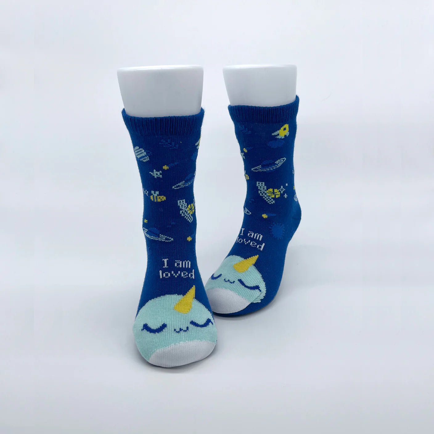 Chaussettes - Narwhal - I am loved    - Suyon Collection - Chaussettes - 