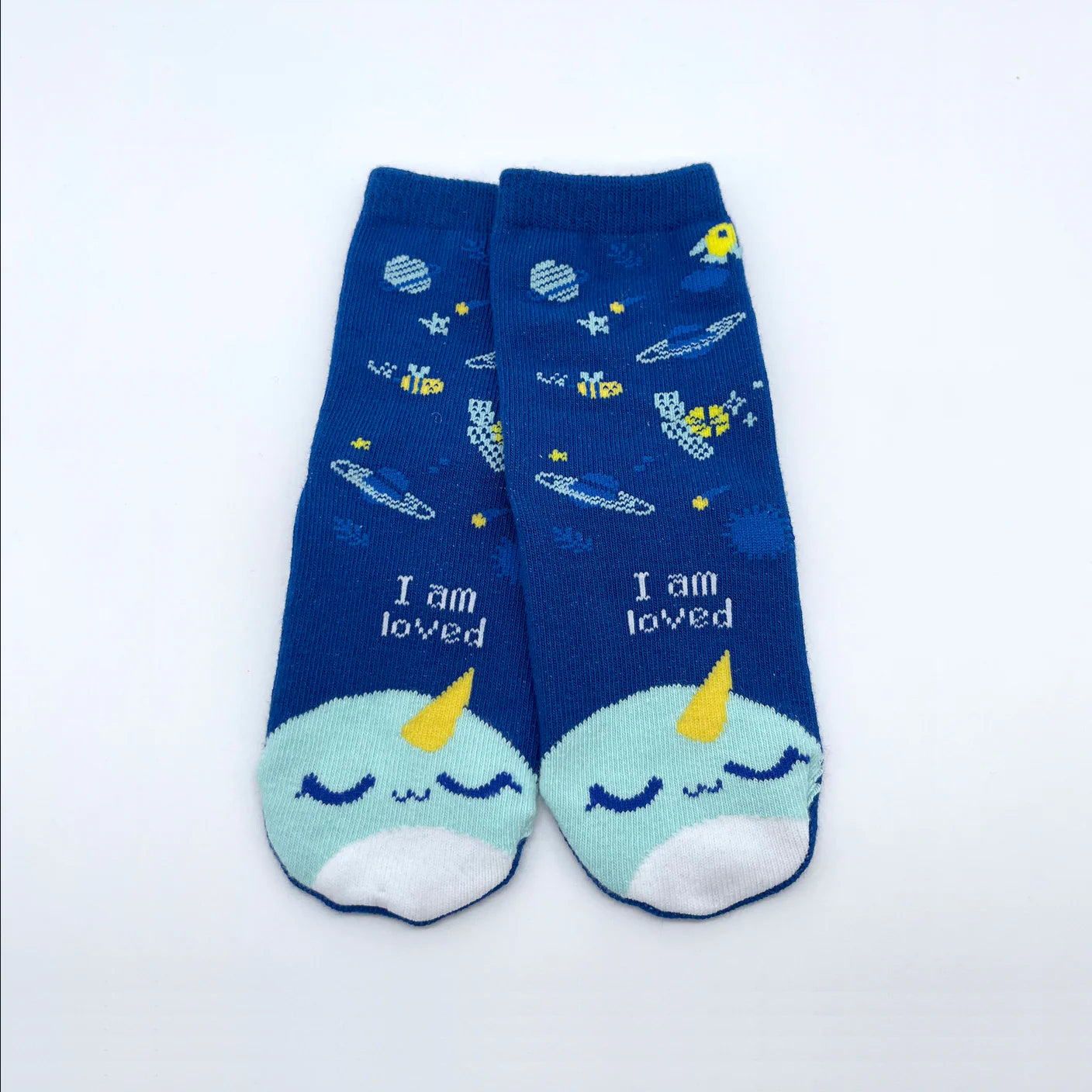 Chaussettes - Narwhal - I am loved    - Suyon Collection - Chaussettes - 