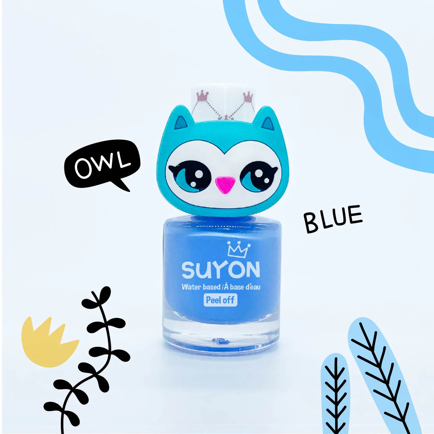 Vernis Owl - Bleu    - Suyon Collection - Vernis - 