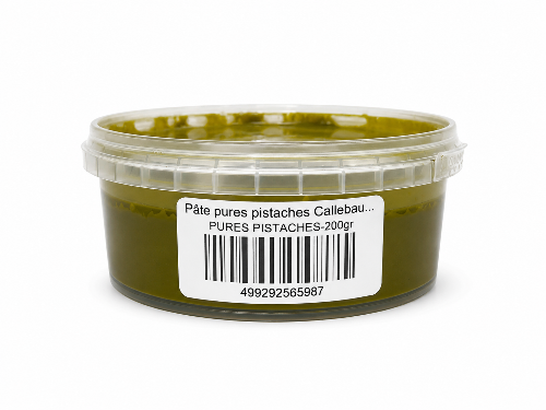 Pâte pures pistaches Callebaut 100% 200 g - Callebaut - Fruit sec - PURES PISTACHES-200gr - La Guilde Culinaire
