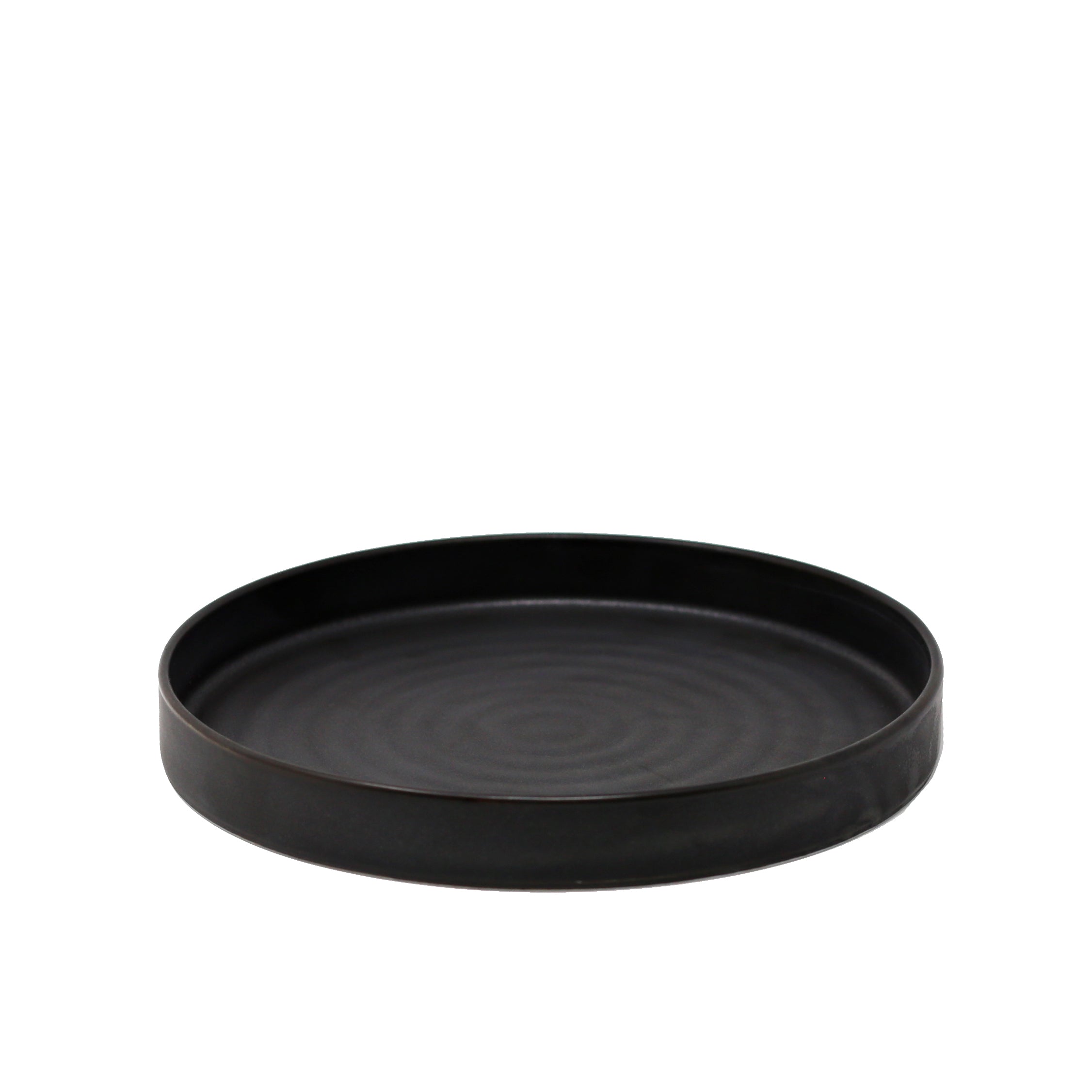 Assiette Silo Ronde Noir 7.5"    - Planet Tableware - Assiette - 