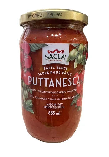 Sauce Puttanesca 545ml    - Saclà Italia - Sauce - 
