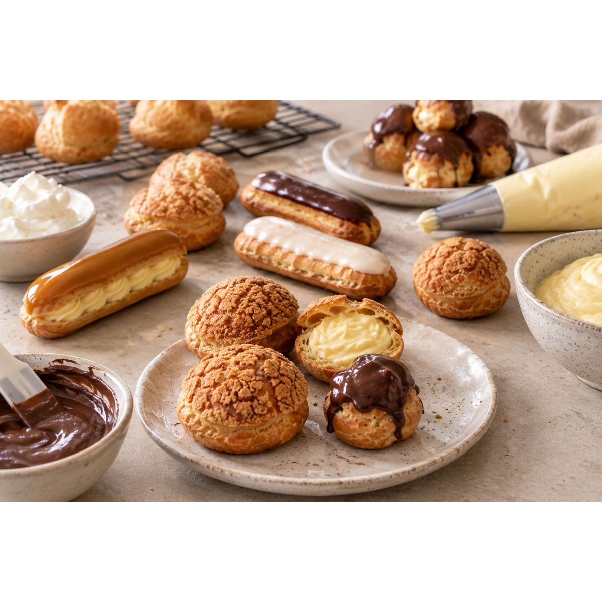 SPÉCIAL PÂTE À CHOUX - La Guilde Culinaire - Cours - Cours de cuisine - - La Guilde Culinaire