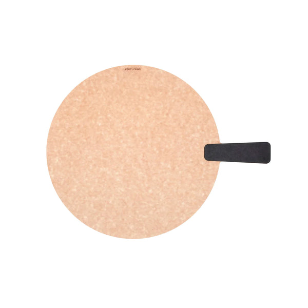 Planche à découper et à servir, 14" rond - Naturel/Ardoise *    - Epicurean - Planche à découper - 