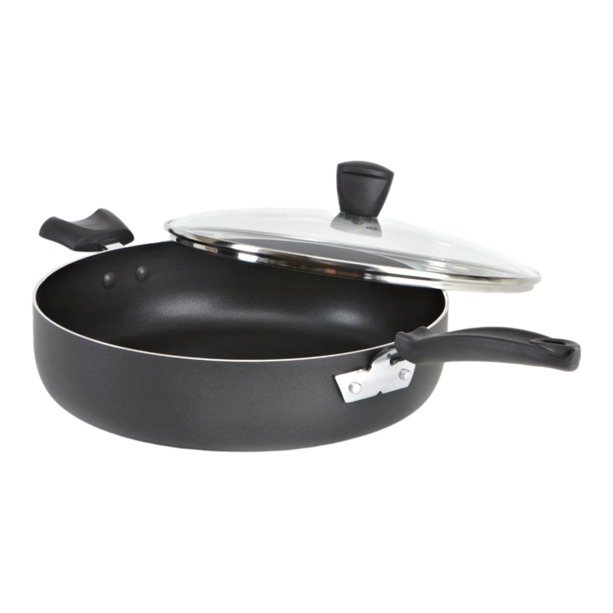 Sauteuse Viva Jumbo, antiadhésif, Noir, 5 pintes - T-fal - Poêle - - La Guilde Culinaire