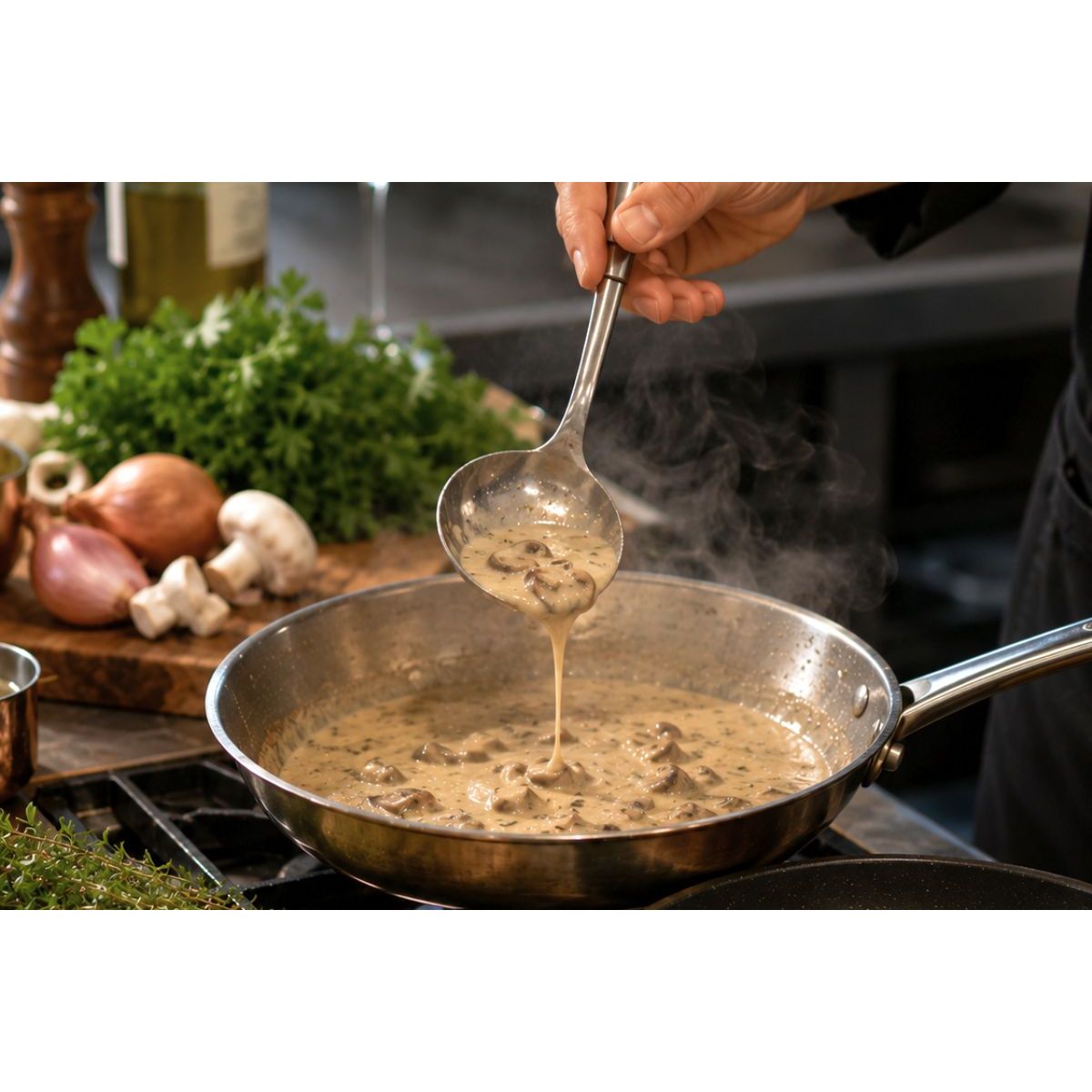 TECHNIQUES DE BASE : LES SAUCES POUR ACCOMPAGNER POISSONS ET VIANDES - La Guilde Culinaire - Cours - Cours de cuisine - - La Guilde Culinaire