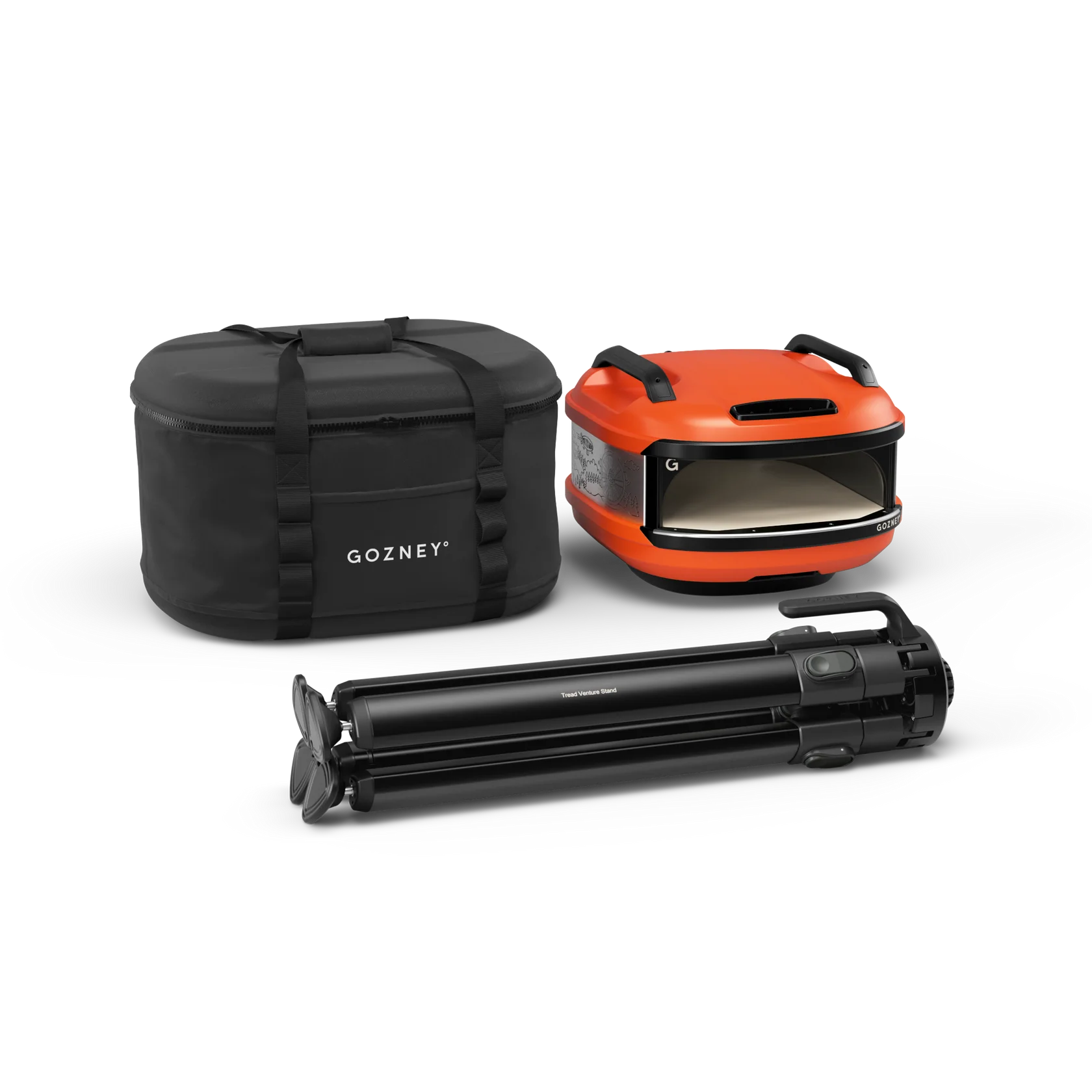 Ensemble Tread de randonnée Orange (édition limitée) - Gozney - Four à pizza - GTPOGUS1225 + AT1902 + AT1900 - La Guilde Culinaire