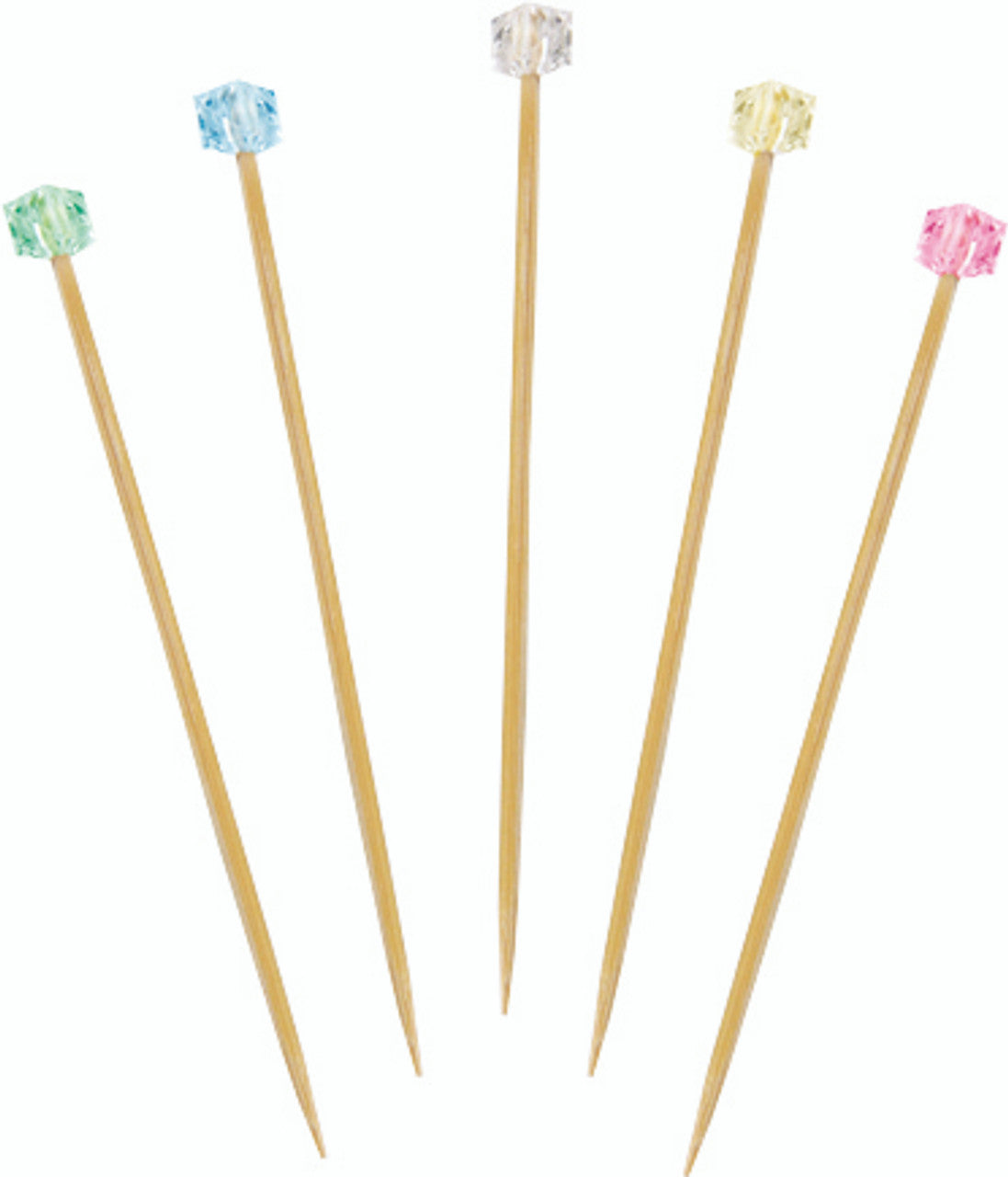 Lady cube bamboo skewer 4.7"