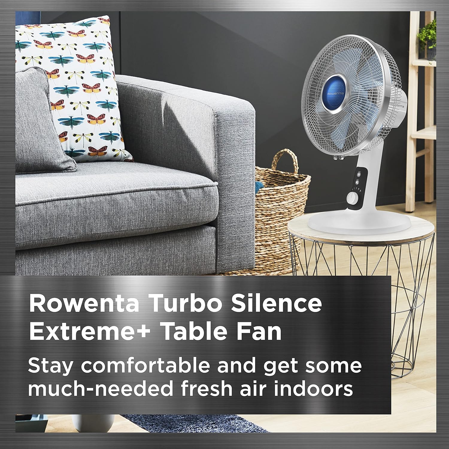 Ventilateur de table mécanique Turbo Silence Extreme+ 12"    - Rowenta - Ventilateur - 