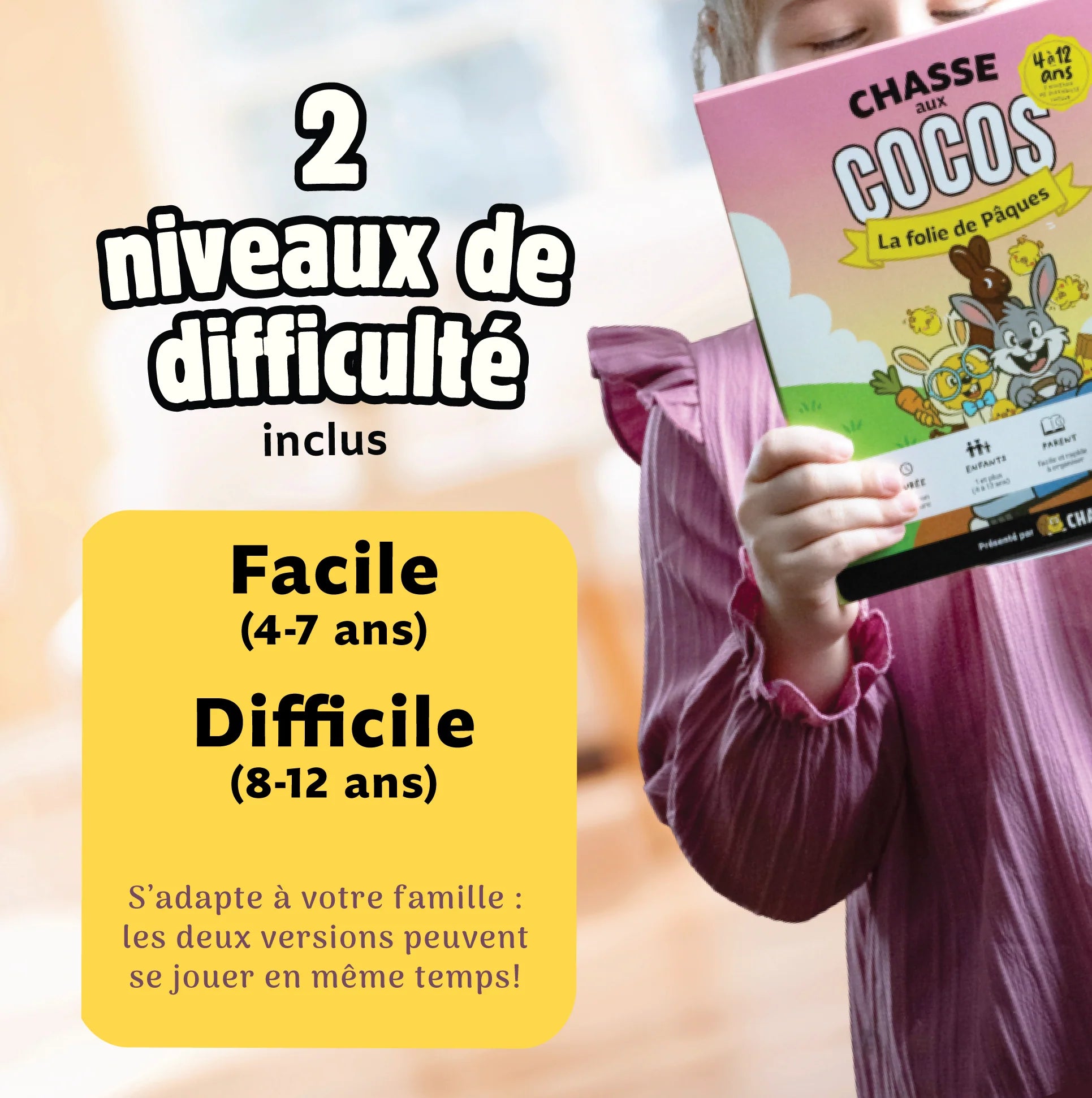 Chasse aux cocos - La folie de Pâques - Charlo Jeux et Aventures - Boîte anniversaire - - La Guilde Culinaire