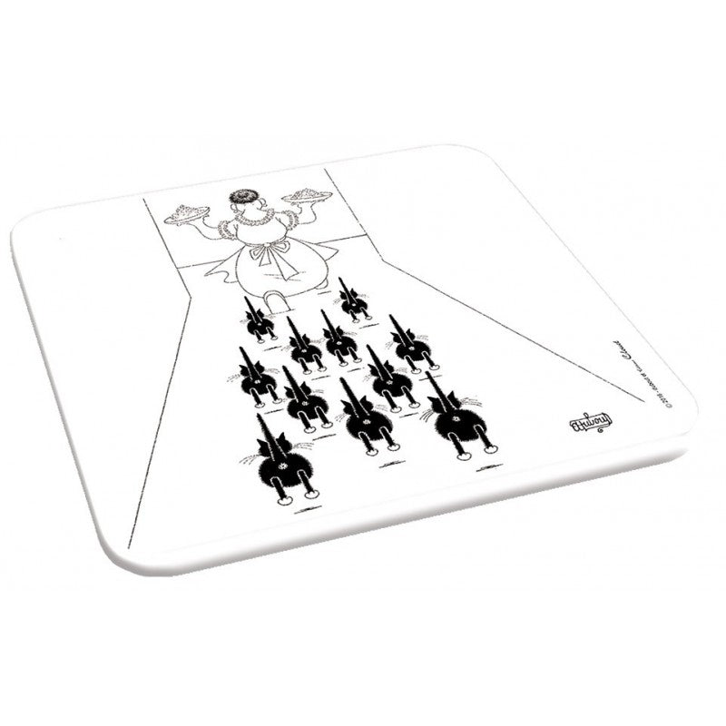6 dessous de verres Assortiment de chats 2 - Chats Dubout - Editions Clouet - Dessous de verre - - La Guilde Culinaire