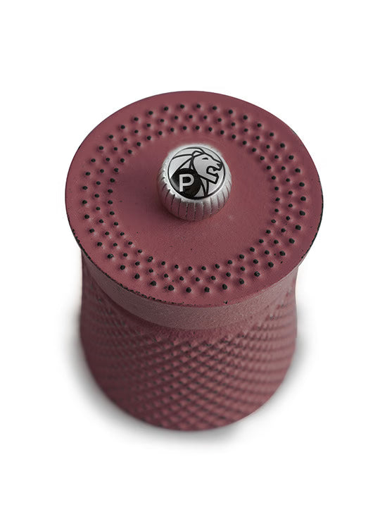 Moulin à poivre manuel en fonte Rouge 8 cm - 3 po