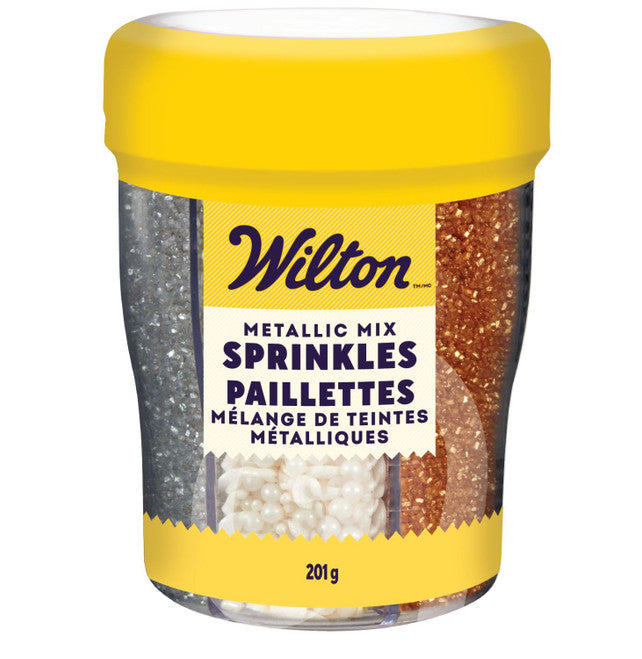 Décors sucrés - Couleurs métalliques - Wilton - Décors sucrés - - La Guilde Culinaire