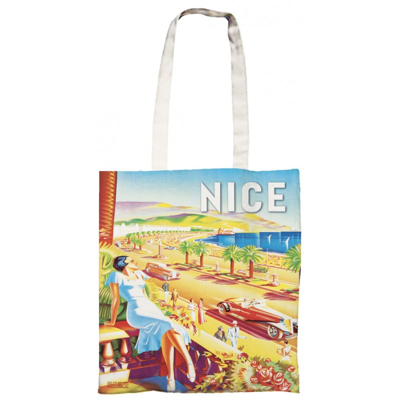 Sac Cabas Coton - Nice La Promenade des Anglais