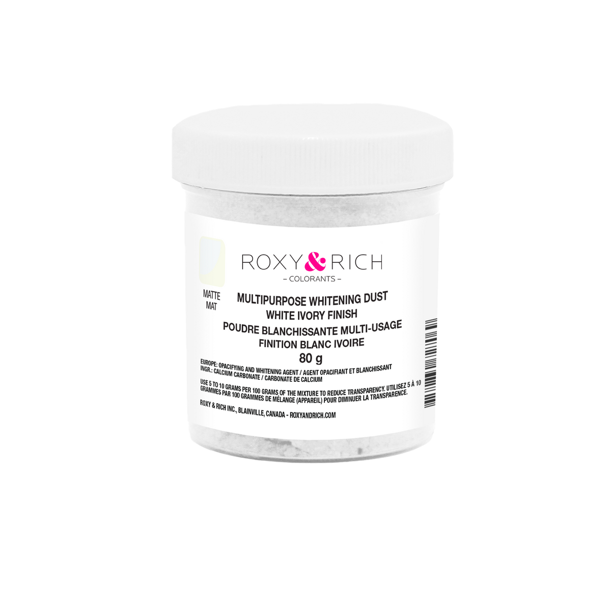 Multi-purpose whitening powder 80g – Roxy & Rich – La Guilde Culinaire