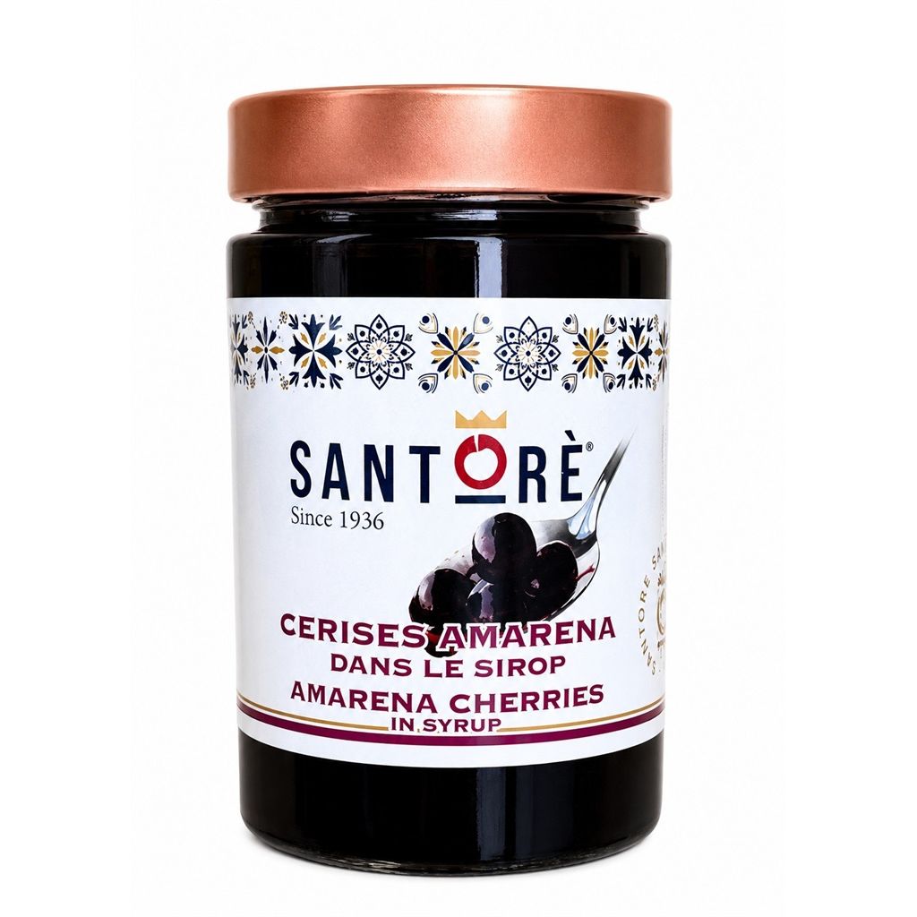 Cerises Amarena 125gr - Santorè - Alimentaire - - La Guilde Culinaire