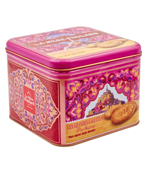 Coffret Mythique de grandes galettes 472,5g - La Mère Poulard - Biscuit - - La Guilde Culinaire