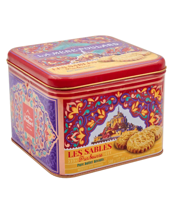 Coffret Mythique de sablés 500g - La Mère Poulard - Biscuit - - La Guilde Culinaire