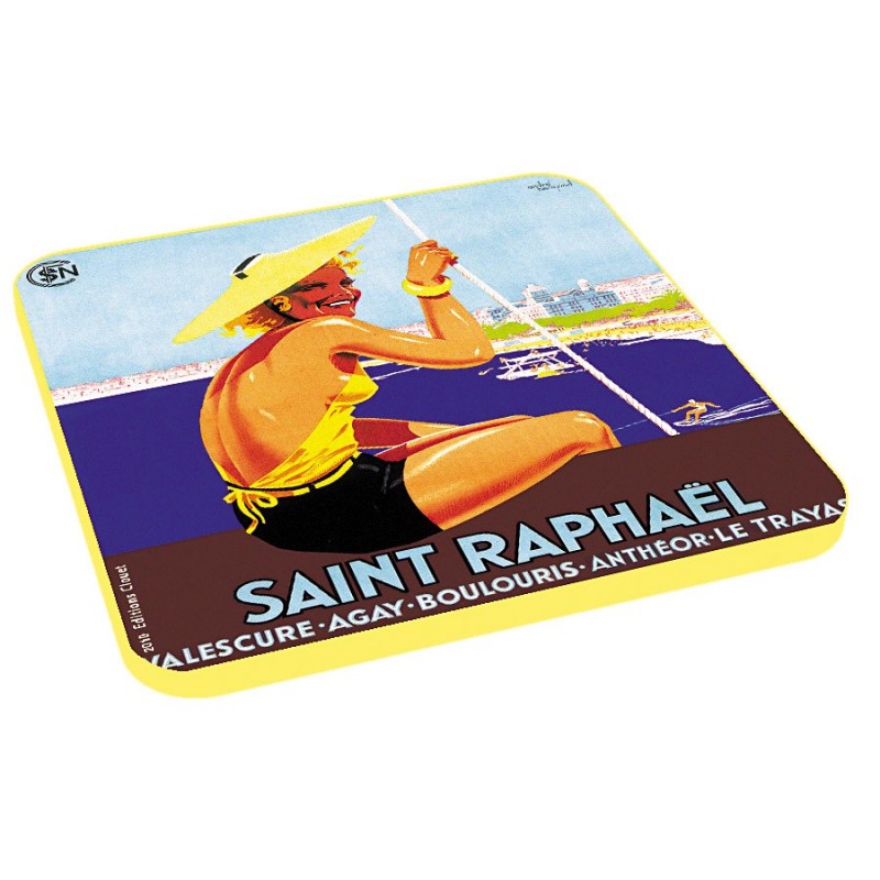 6 dessous de verres Thème Côte varoise - Editions Clouet - Dessous de verre - - La Guilde Culinaire