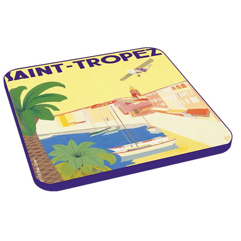 6 dessous de verres Thème Côte varoise - Editions Clouet - Dessous de verre - - La Guilde Culinaire