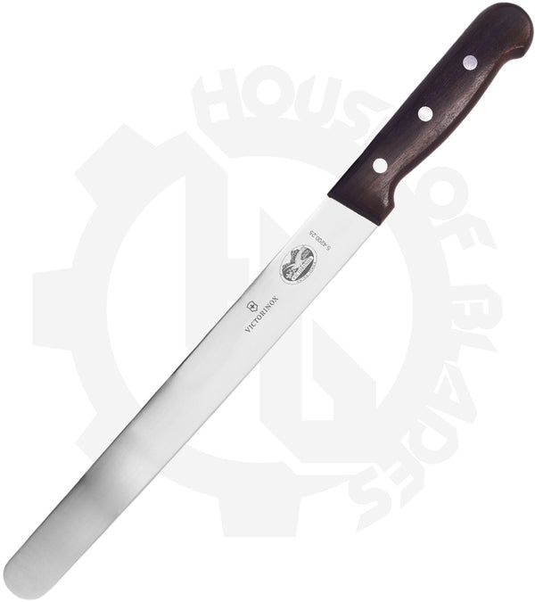 Couteau à trancher manche en Bois de Rose 25cm-10"    - Victorinox - Couteau à trancher - 