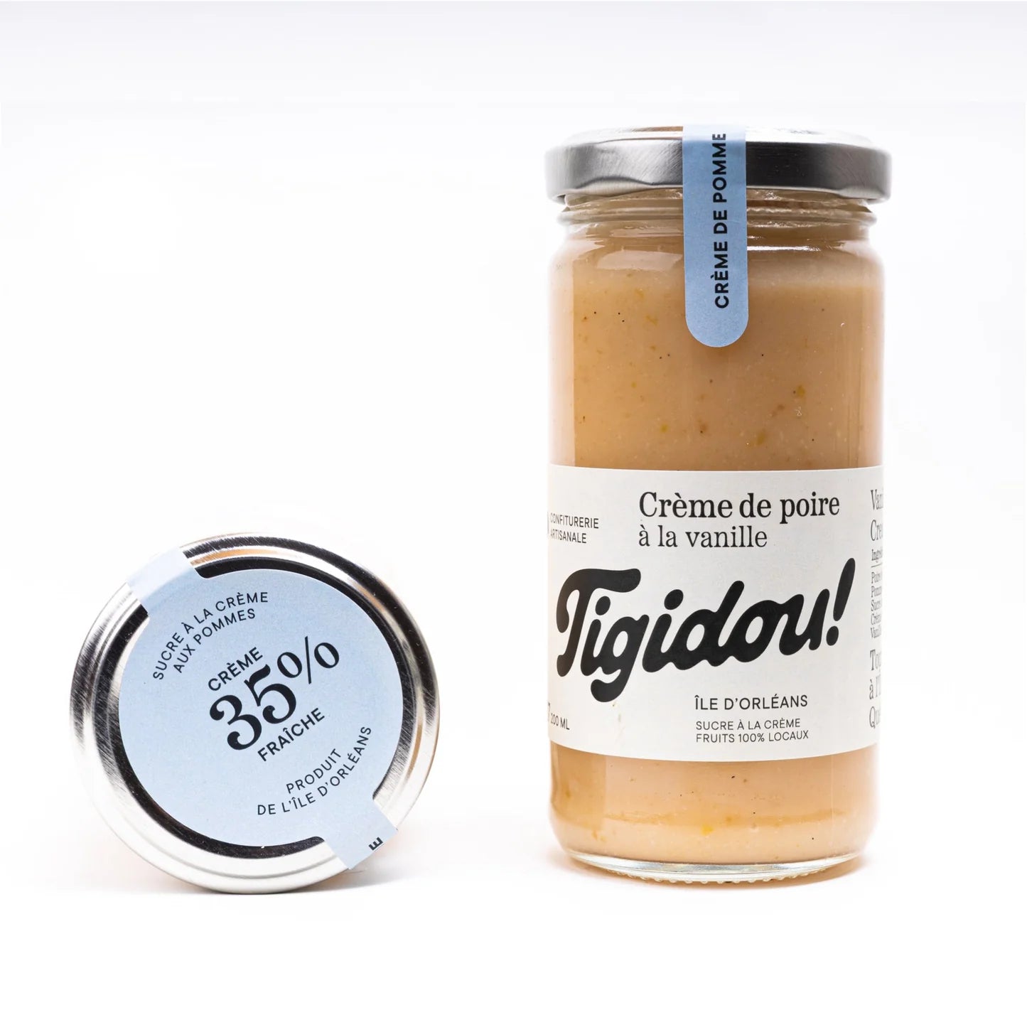 Crème de poire vanille Madagascar - Tigidou - Confiture - - La Guilde Culinaire