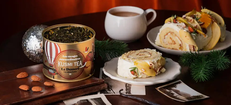 Thé "Le Dessert" - Boîte métal 90g - Kusmi Tea - Thé et infusion - - La Guilde Culinaire