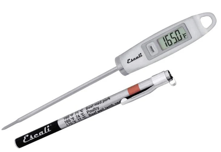 Thermomètre digital Gourmet Blanc - Escali - Thermomètre de cuisine - DH1-W - La Guilde Culinaire