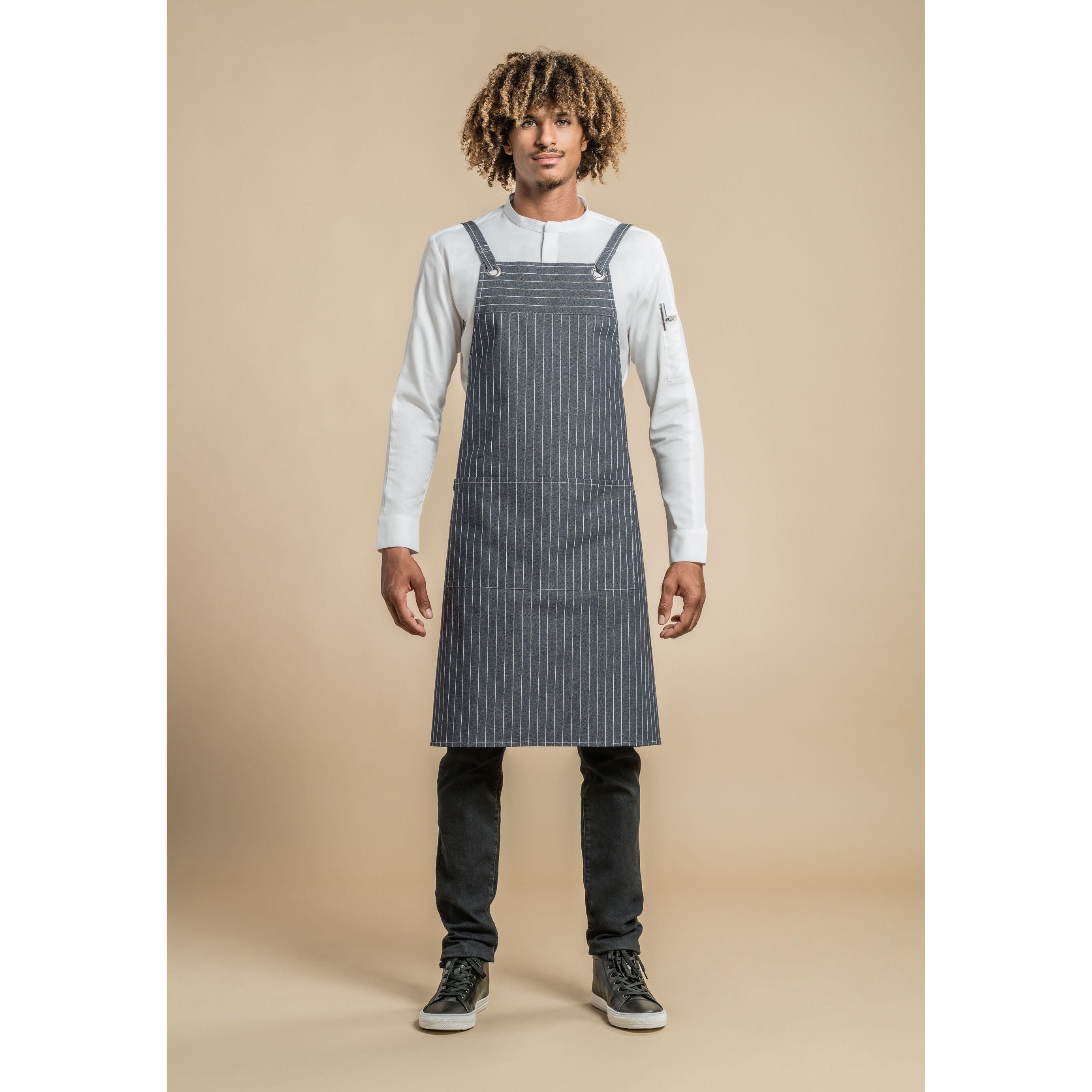 Tablier de cuisine GINGER Denim - Clement Design - Tablier cuisine - - La Guilde Culinaire