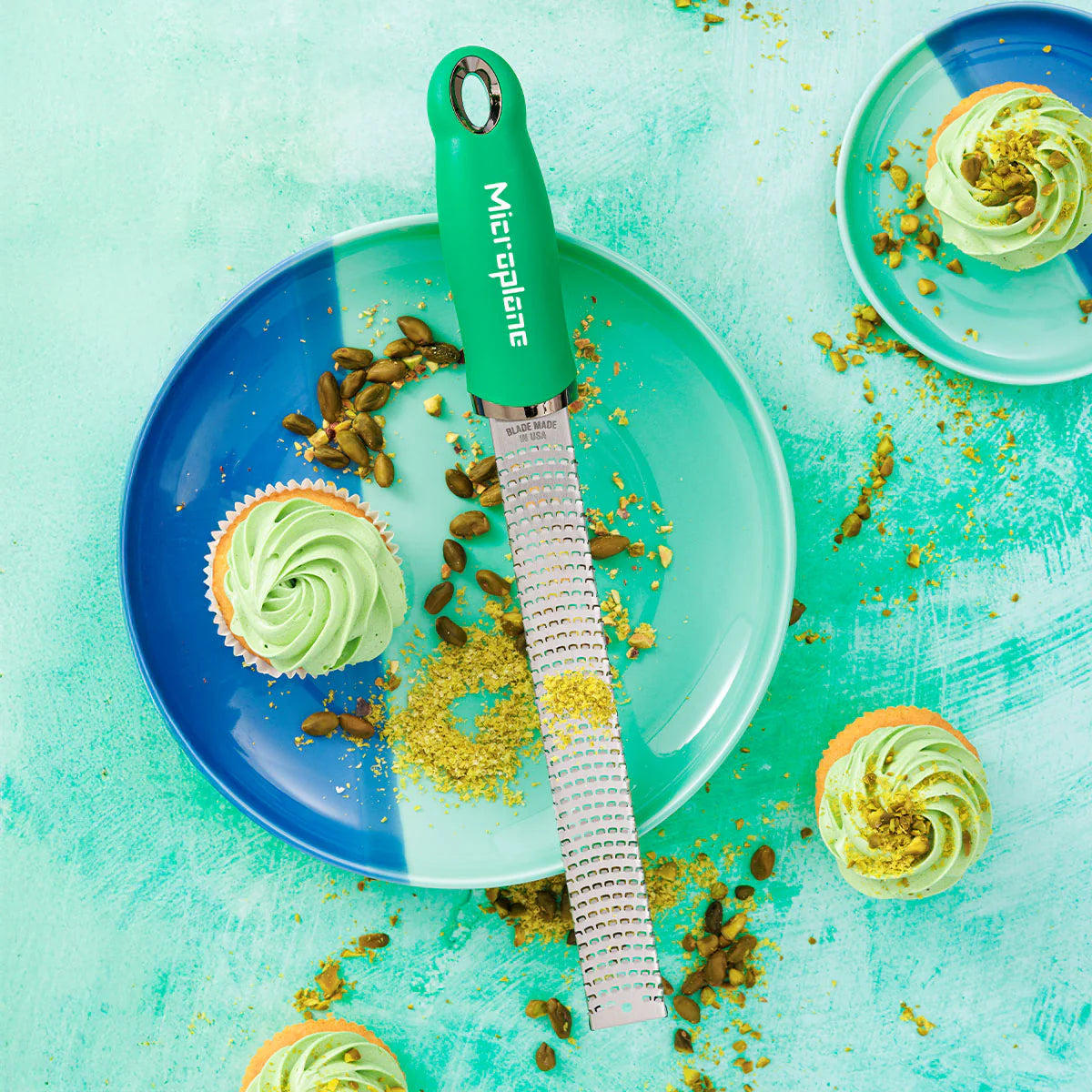 Zesteur-Râpe - Série Premium (Basilic Vert), Microplane