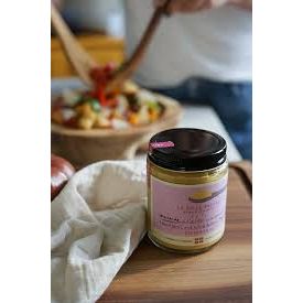 Moutarde à l’huile d’olive, ail rôti et balsamique blanc 270ml - La Belle Excuse - Moutarde - - La Guilde Culinaire