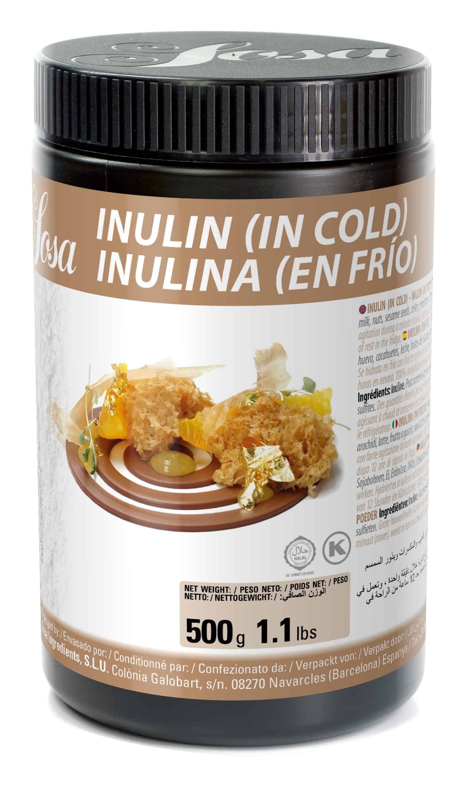 Inuline (à froid) en poudre 500g - Moléculaire - Produit moléculaire - INULINE 500GR - La Guilde Culinaire