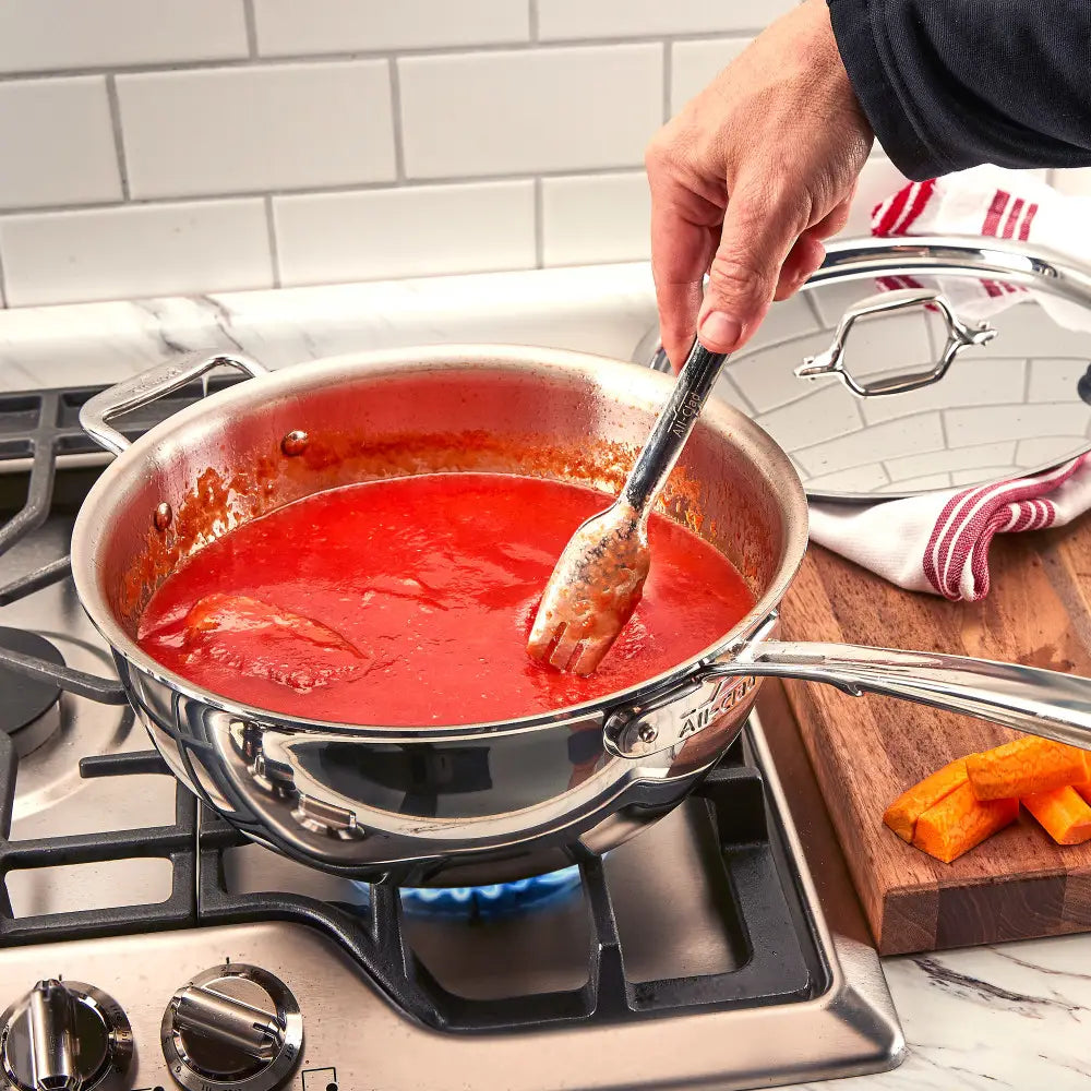 Ensemble de 6 Ustensiles de Cuisson et de Service - All-Clad - Pot à ustensile - - La Guilde Culinaire