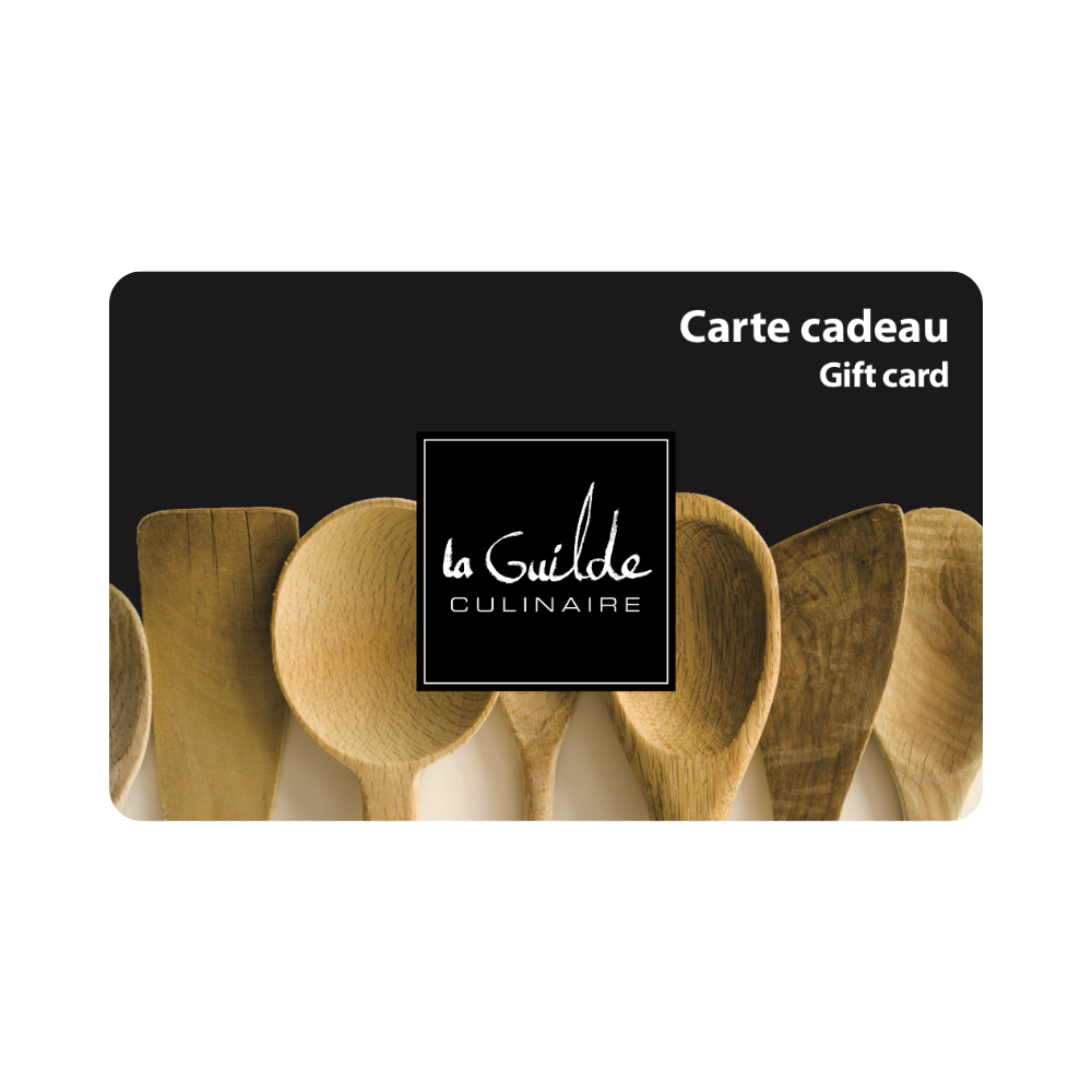 Carte cadeau $25.00   - La Guilde Culinaire - Carte cadeau - CH25GUILDE