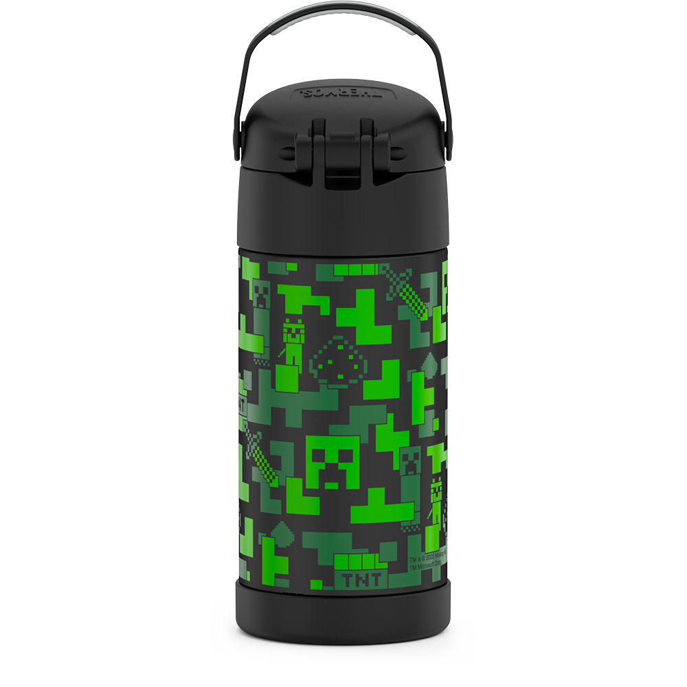 Bouteille d'eau Thermos FUNtainer, Minecraft, 355ml    - Thermos - Bouteille d'eau - 