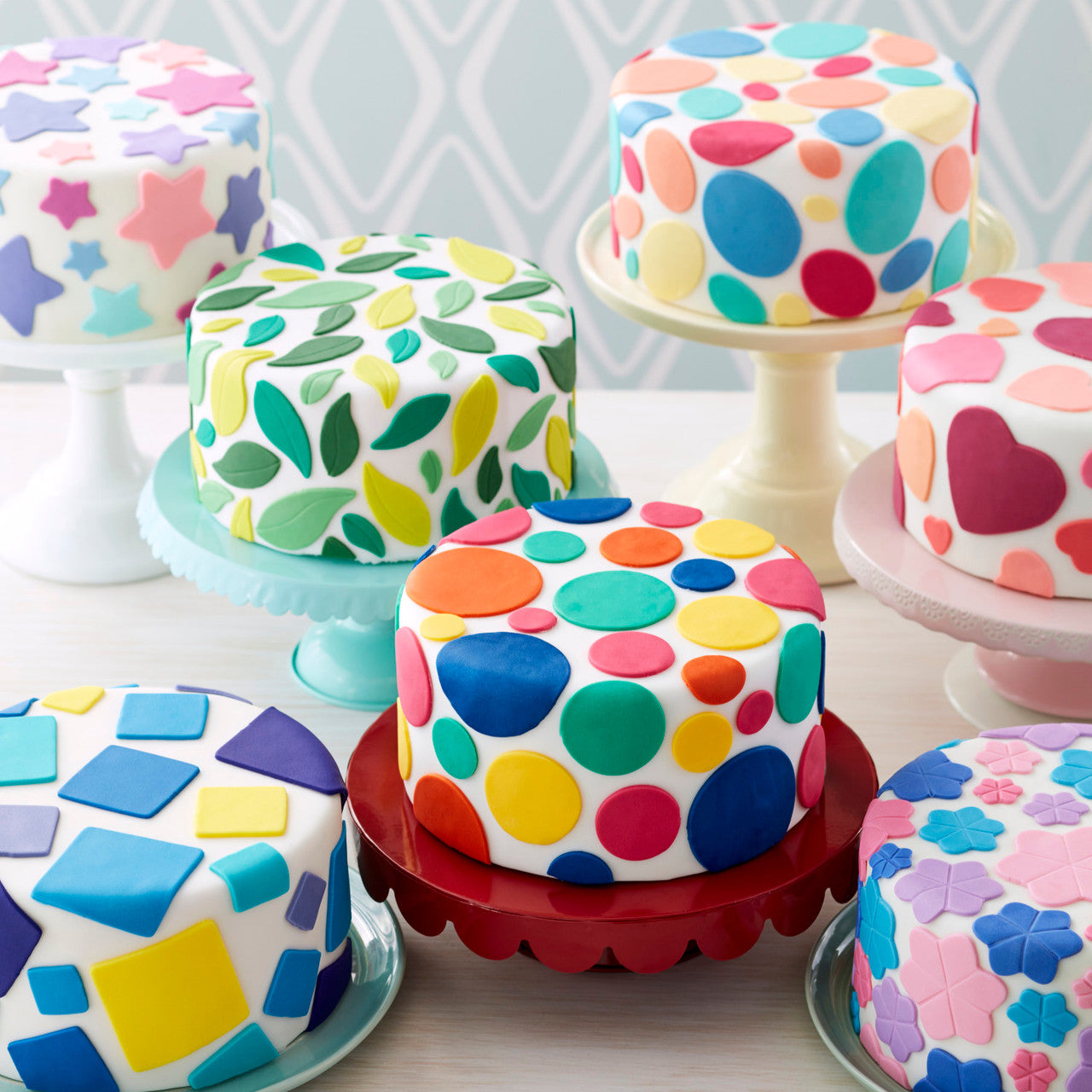 Ensemble de découpes rondes pour fondant, 6 pièces - Wilton - Emporte-pièce - - La Guilde Culinaire
