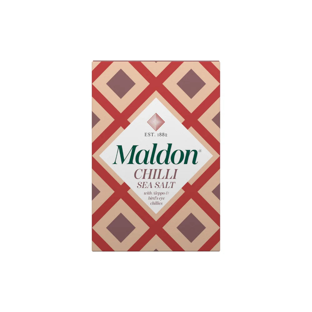Flocons de sel de mer aux piments Maldon - 100 g