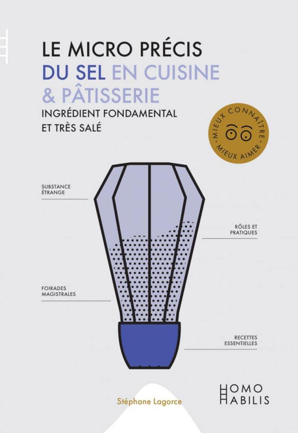 Le micro précis du sel en cuisine et pâtisserie    - Homo Habilis Ed. - Livre de cuisine - 