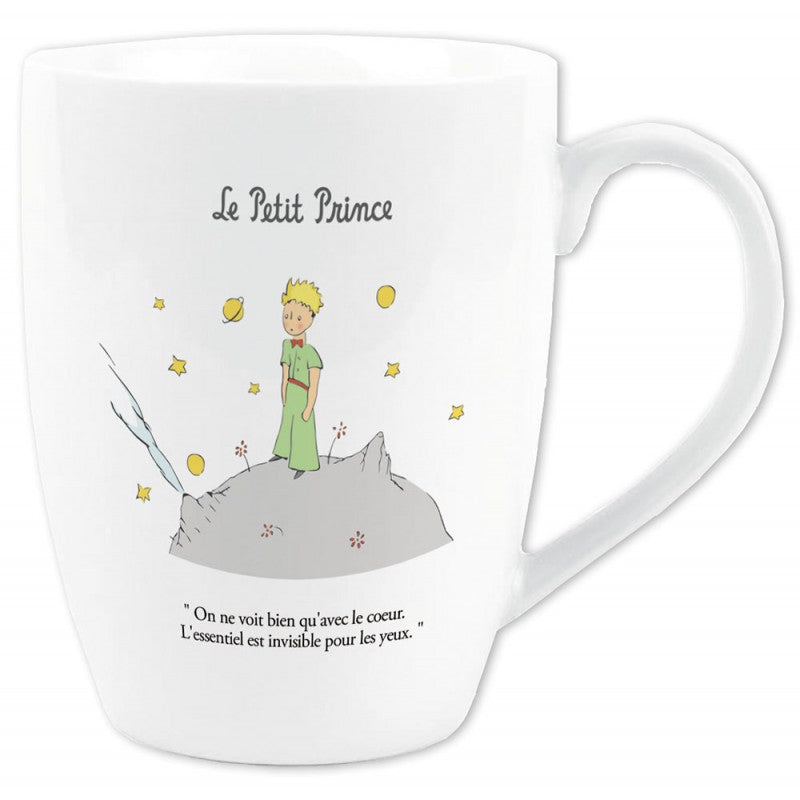 Mug, Planète fond blanc - Le Petit Prince - Editions Clouet - Tasse - - La Guilde Culinaire