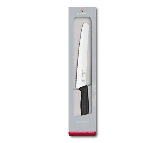 Swiss Classic Couteau à pain et à pâtisserie 22cm-8.7''    - Victorinox - Couteau à pain - 